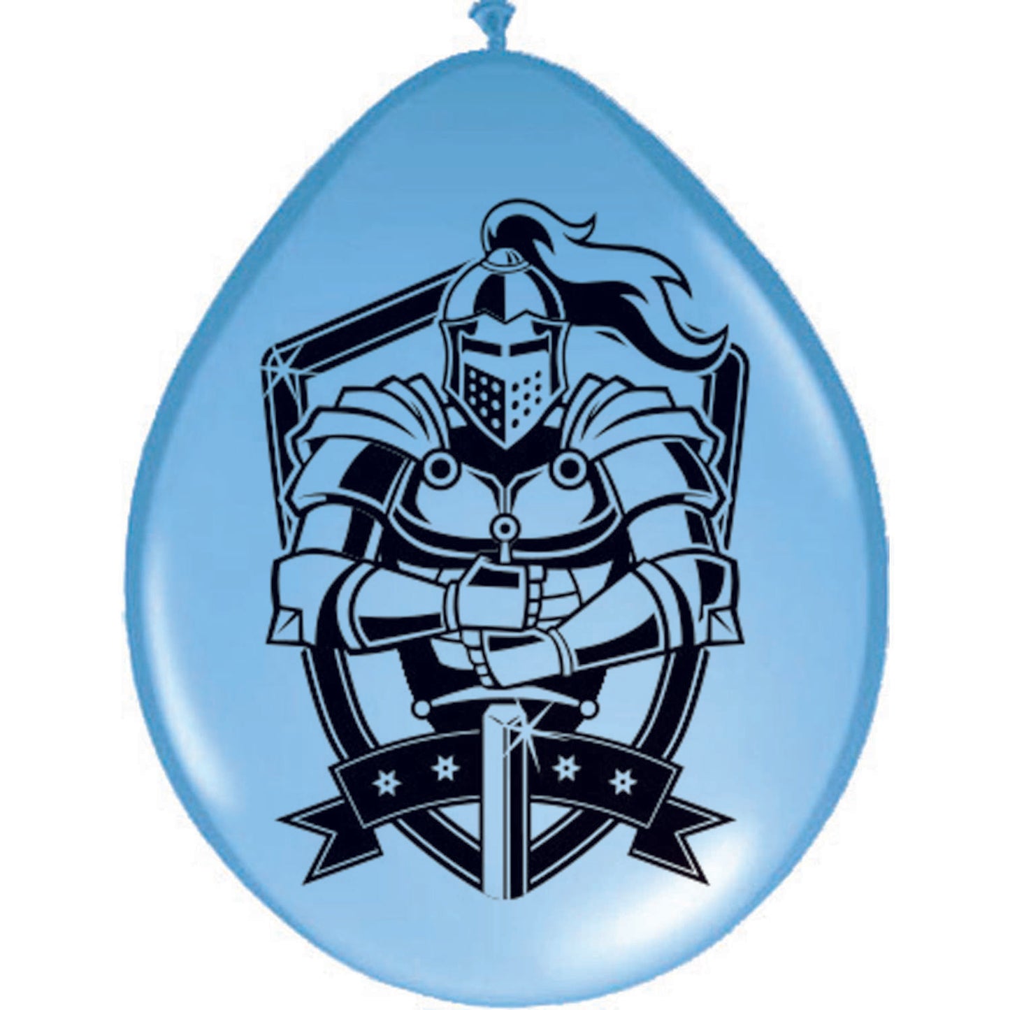 Knight Reinier Latex Balloons 30 cm (Pack of 8) - Anilas UK