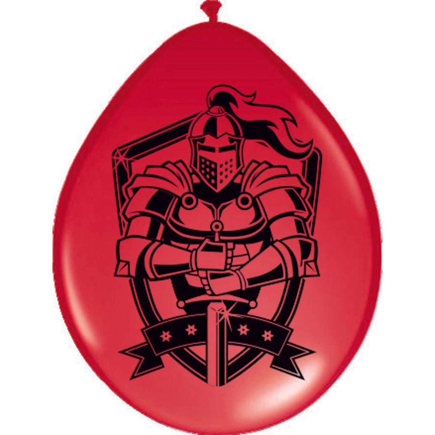 Knight Reinier Latex Balloons 30 cm (Pack of 8) - Anilas UK