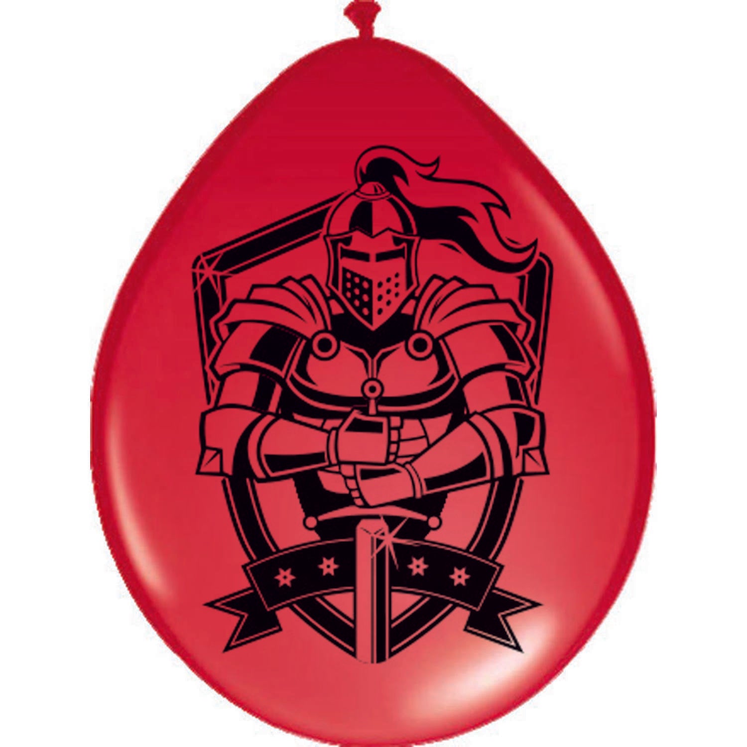 Knight Reinier Latex Balloons 30 cm (Pack of 8) - Anilas UK