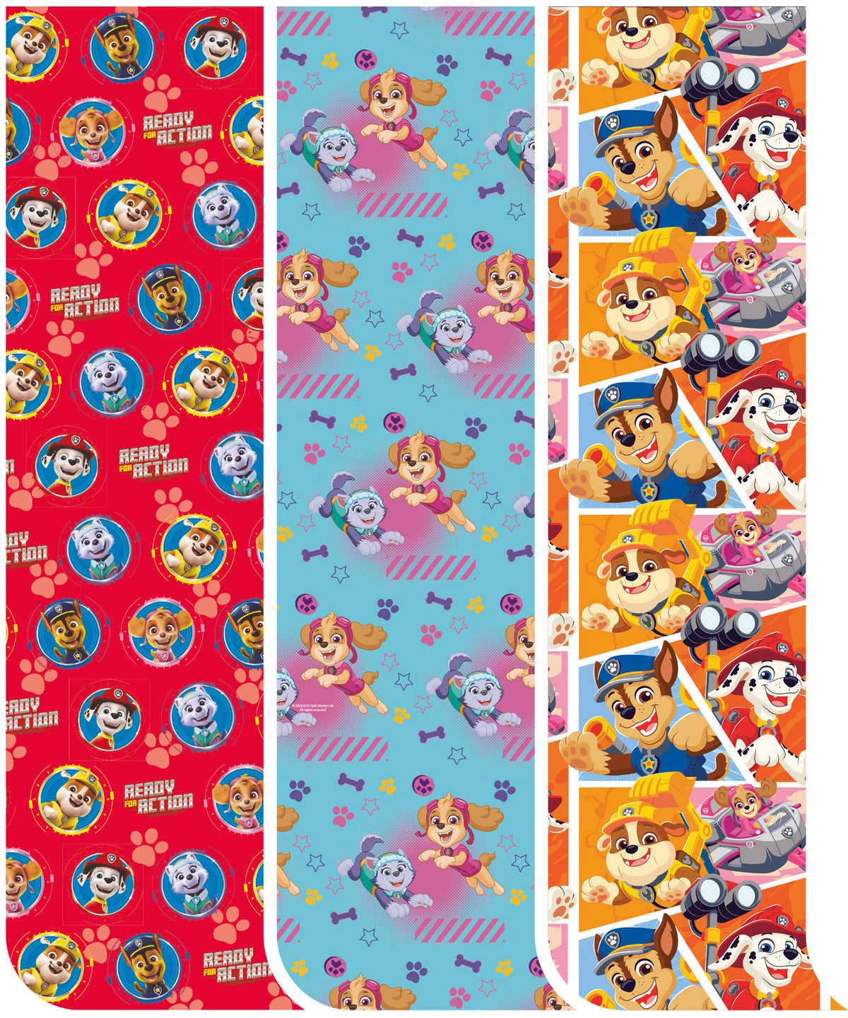 Paw Patrol Wrapping Paper 2m Roll