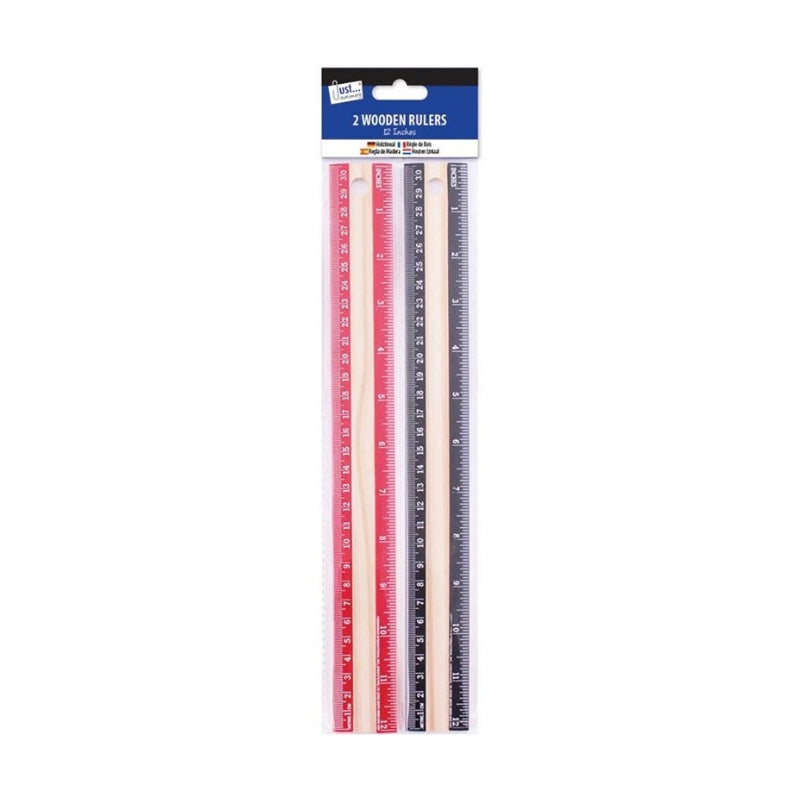 Wooden Rulers (Set of 2) - Anilas UK