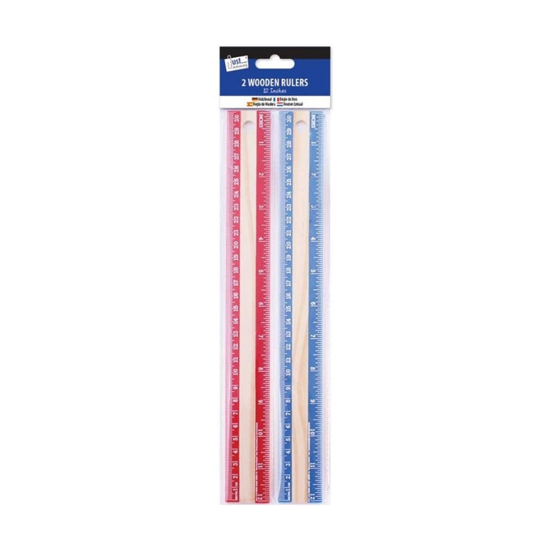 Wooden Rulers (Set of 2) - Anilas UK