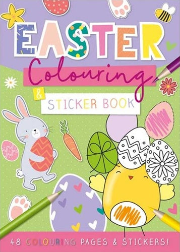 Easter Colouring & Sticker Book - Anilas UK