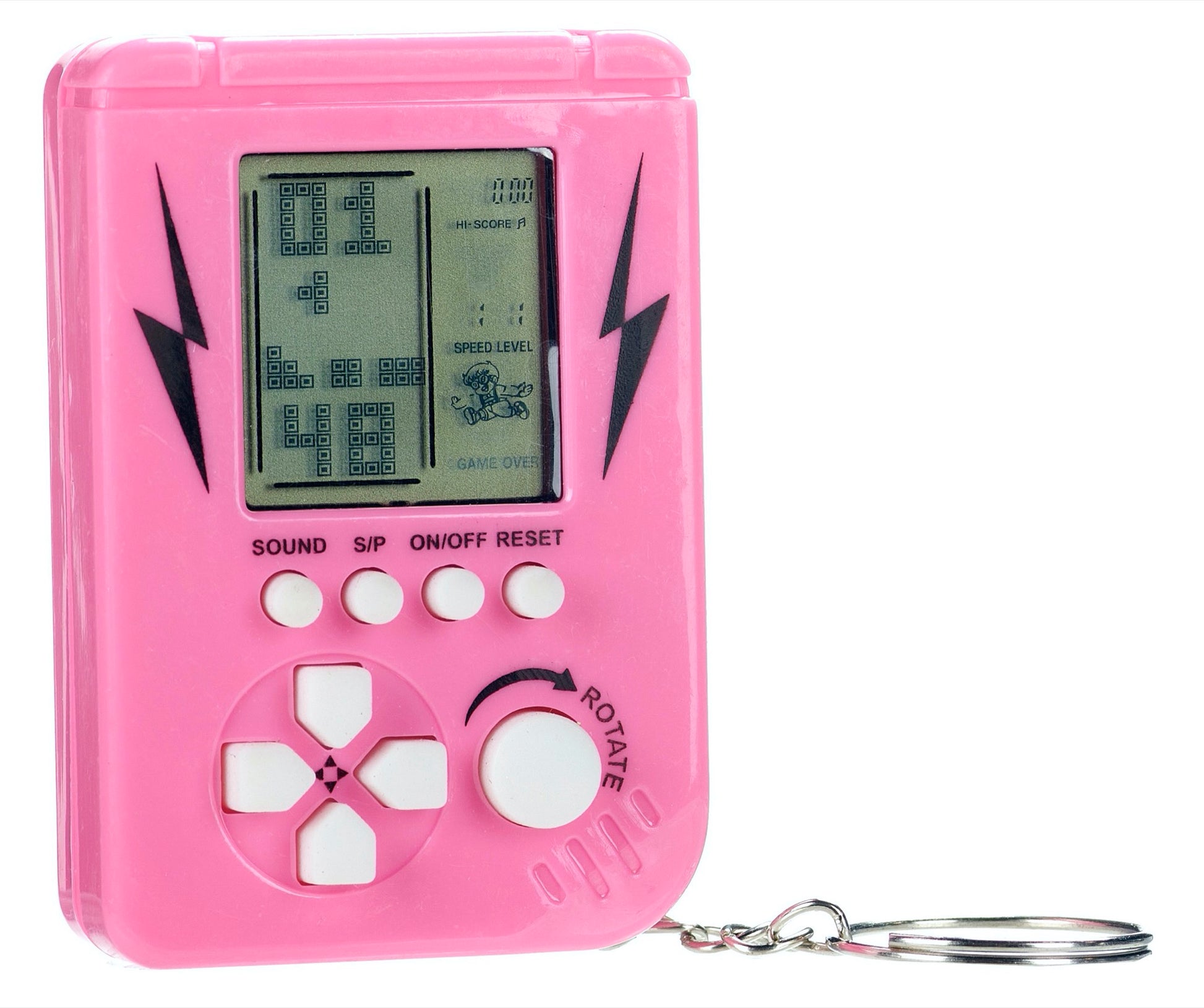 Pocket Mini Electric Puzzle Game Keyring - Anilas UK
