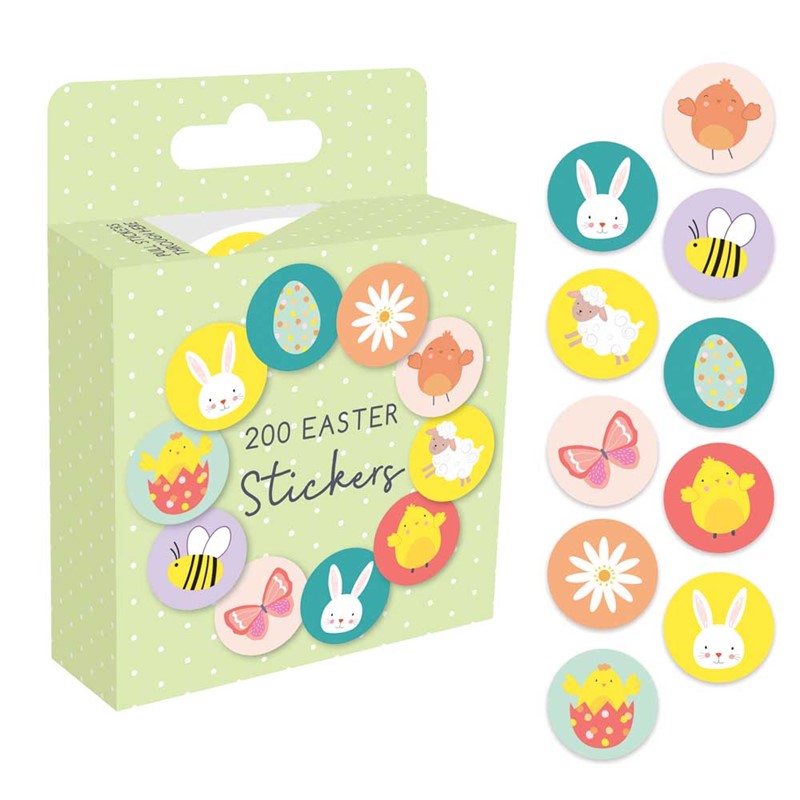 Easter Stickers on a Roll - Anilas UK