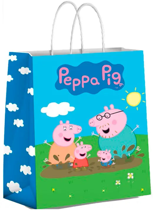 Peppa Pig Medium Paper Party Bag - Anilas UK