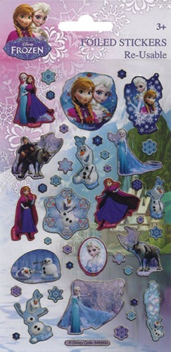 Frozen Re-Usable Stickers - Over 40 in pack - Anilas UK