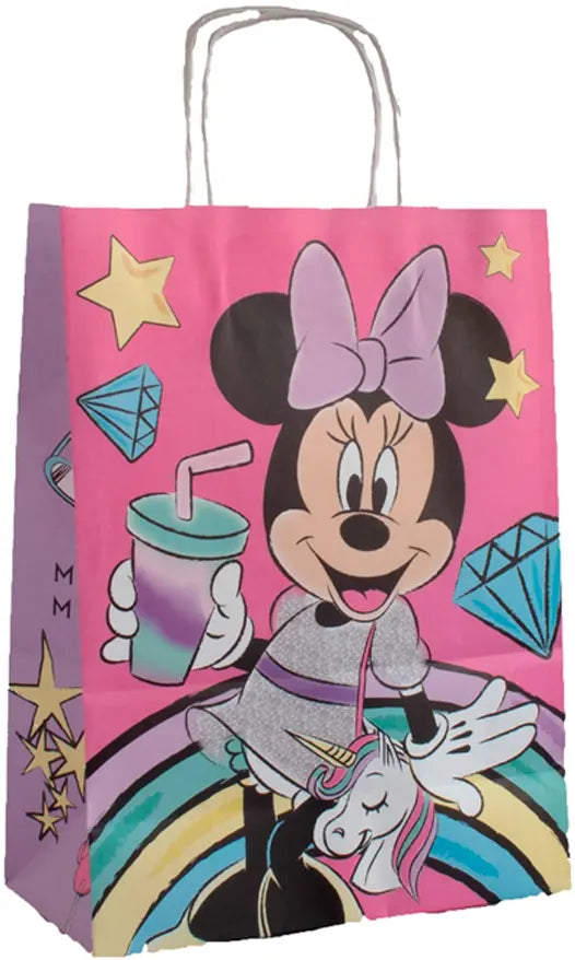 Disney Minnie Large Paper Party Bag - Anilas UK