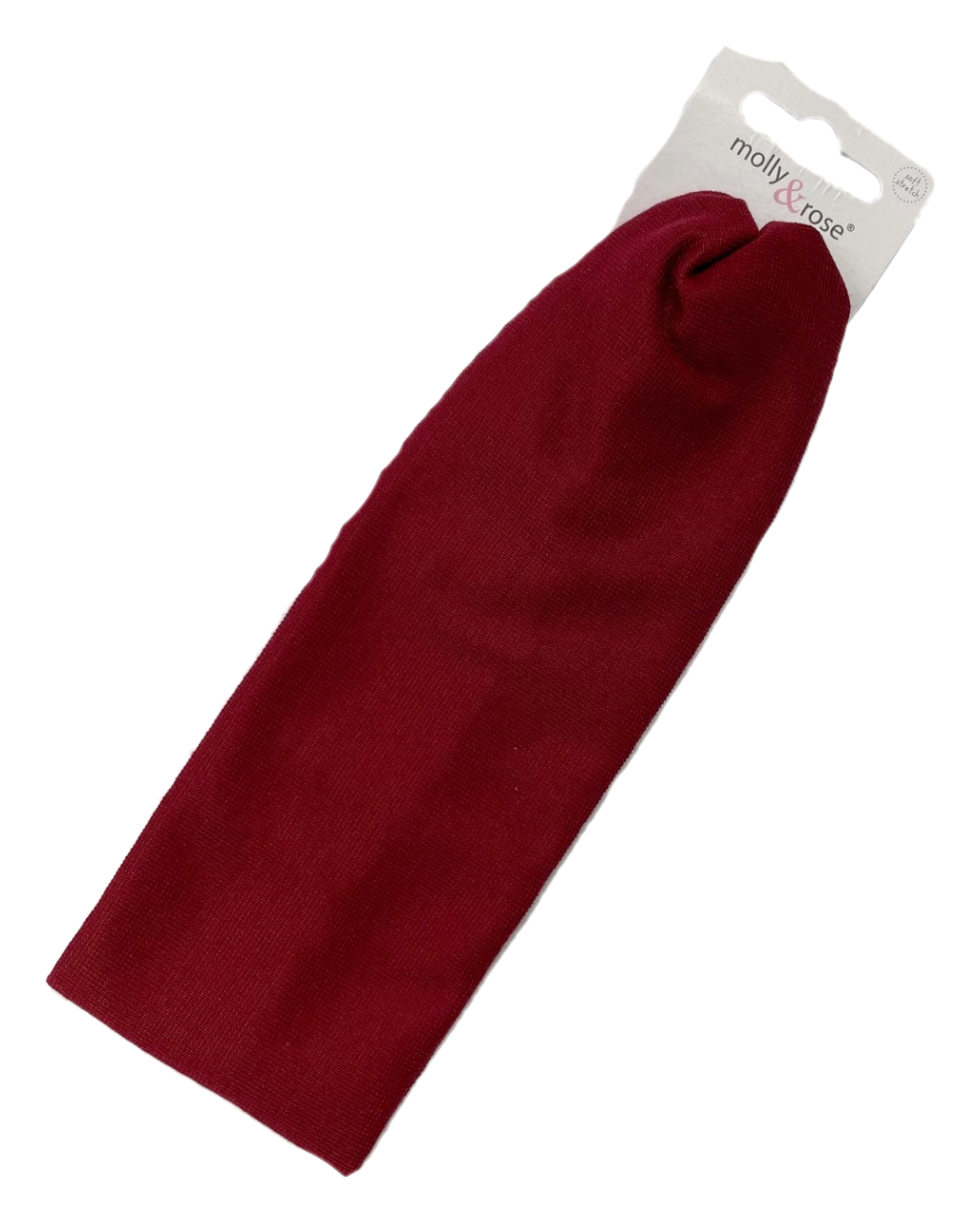 Burgundy School Headband Bandeau -7cm - Anilas UK