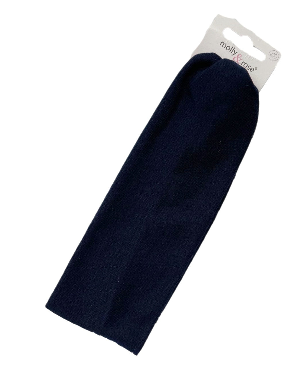 Navy School Headband Bandeau -7cm - Anilas UK