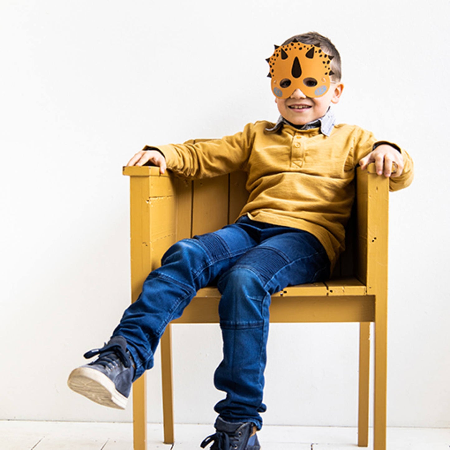 Paper Masks - Dino Roars (6 pieces) - Anilas UK