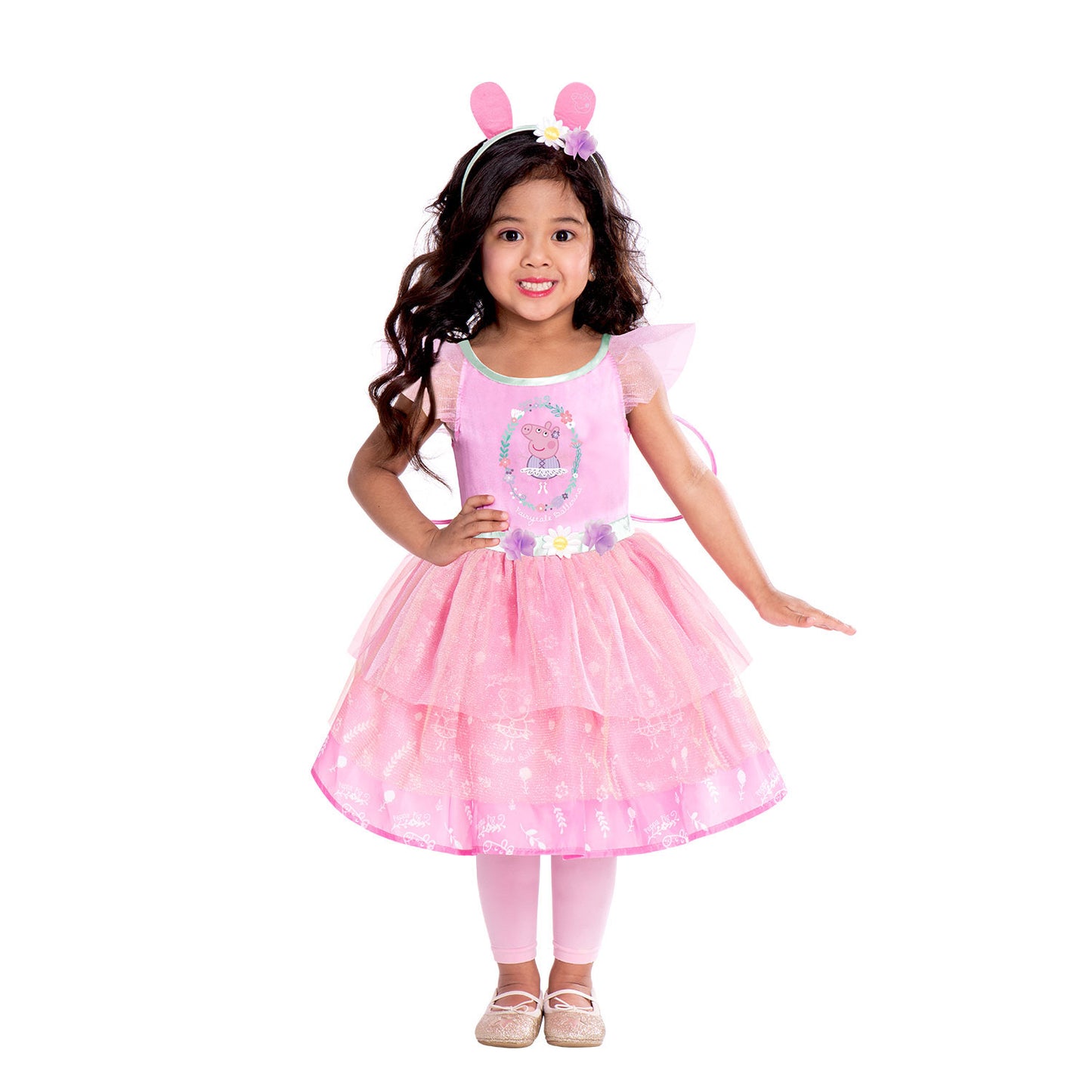 Peppa Pig Fairy 3 Pieces Costume - Anilas UK