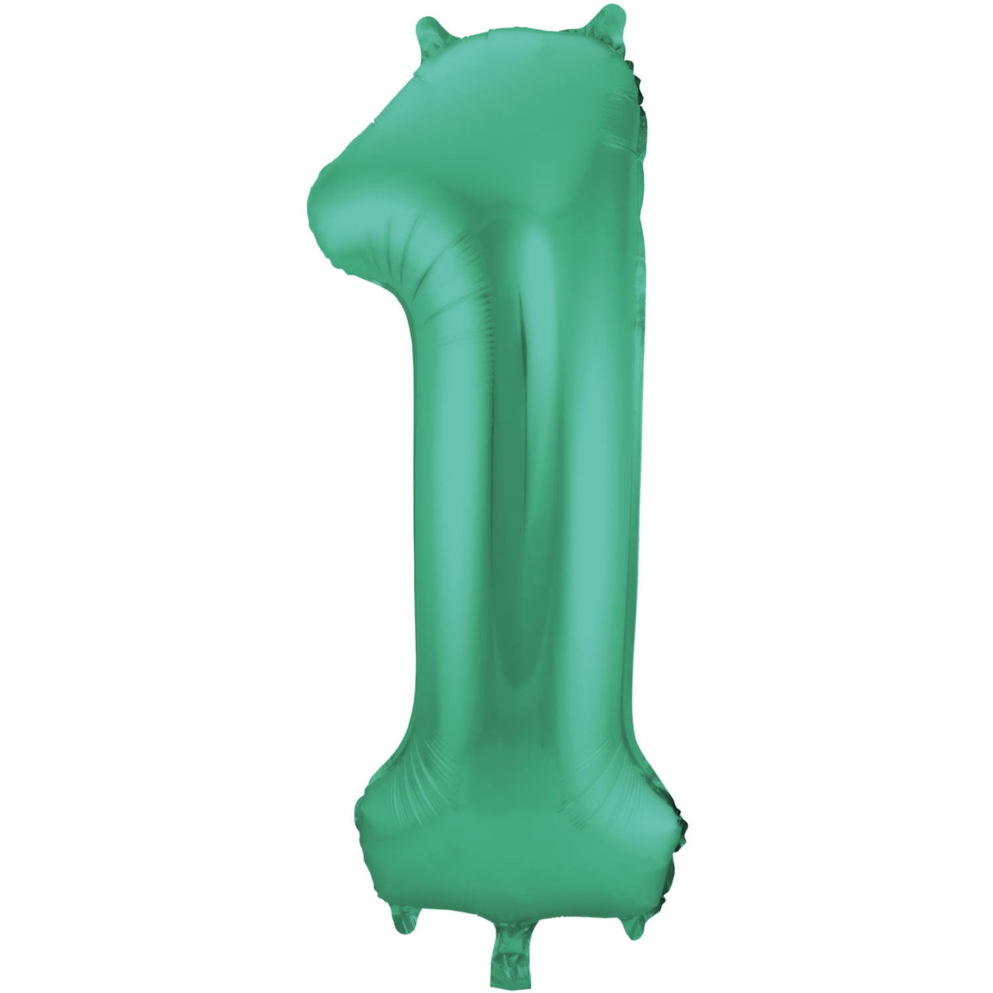 Green Metallic Mat Number 1 Foil balloon, 86cm