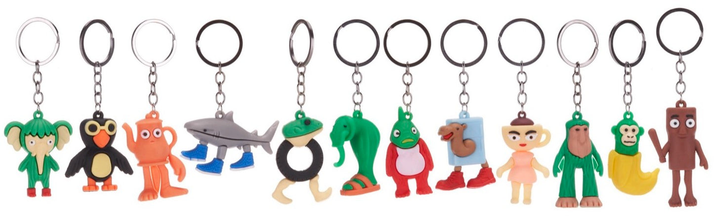 3D Extreme Brain Rot Keychain (12 designs) - Anilas UK