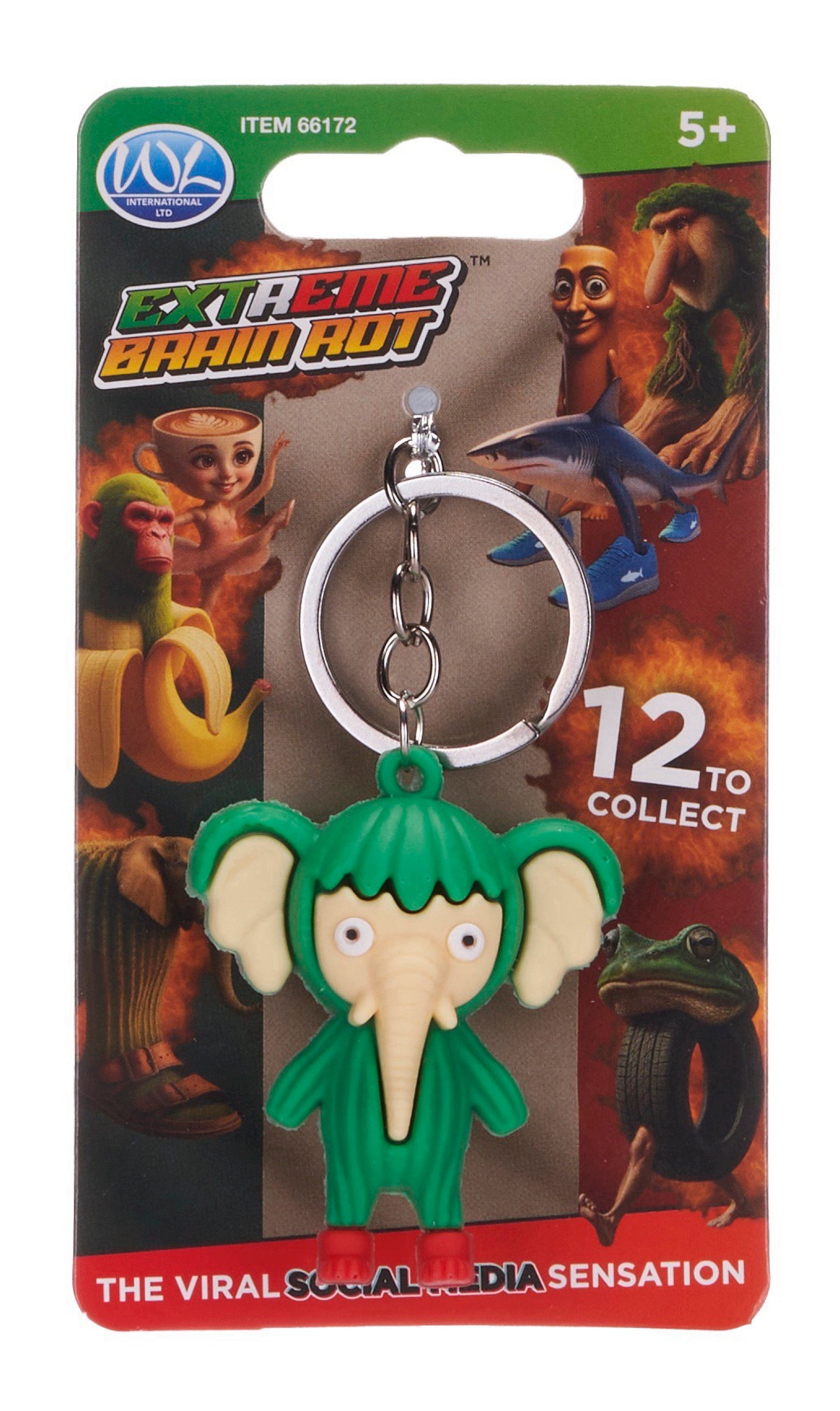 3D Extreme Brain Rot Keychain (12 designs) - Anilas UK