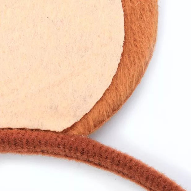 Brown Monkey Ears Headband - Anilas UK