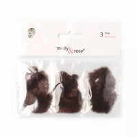 Fine Mesh Brown Bun Nets (Pack of 3) - Anilas UK