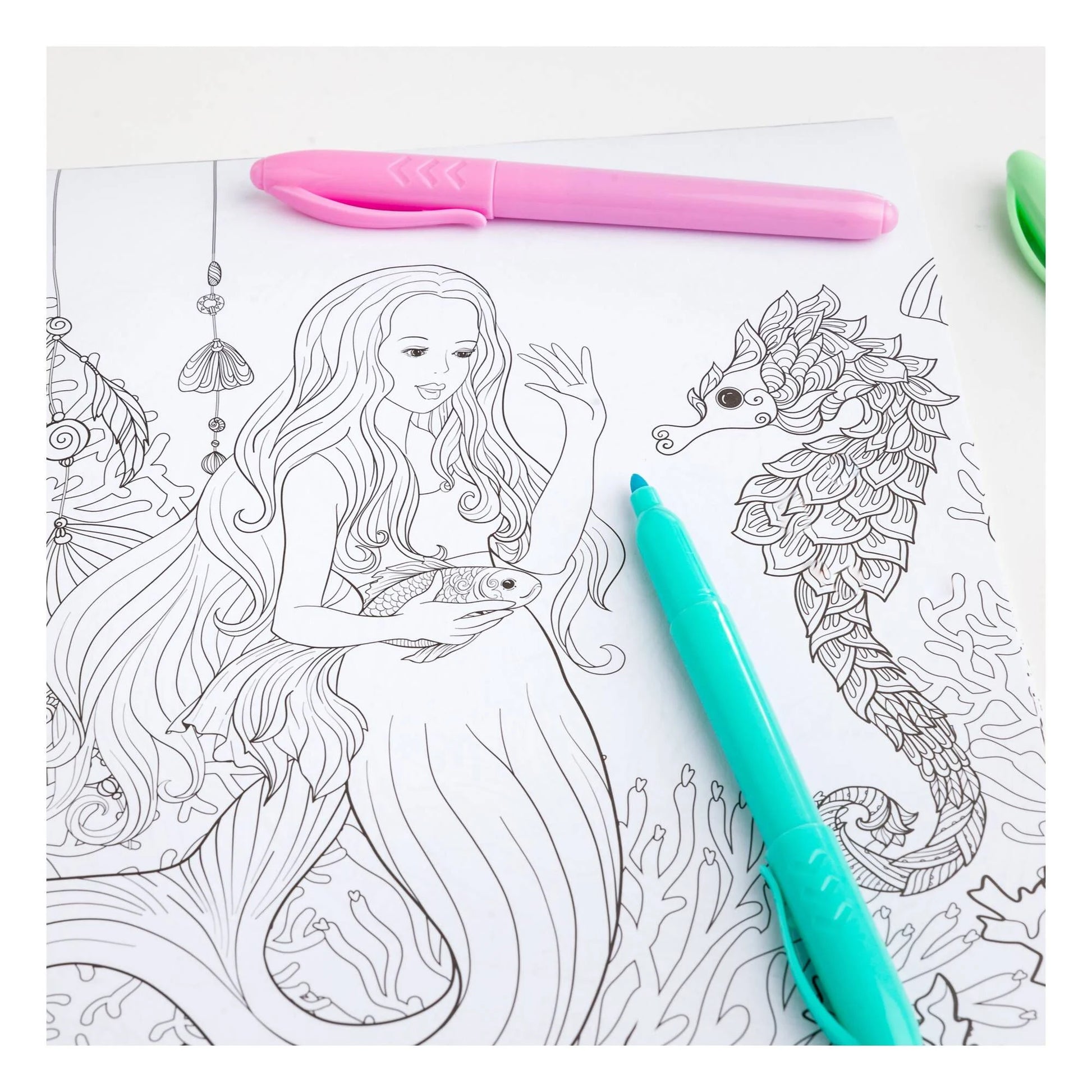 Magical Mermaids Colouring Kit - Anilas UK