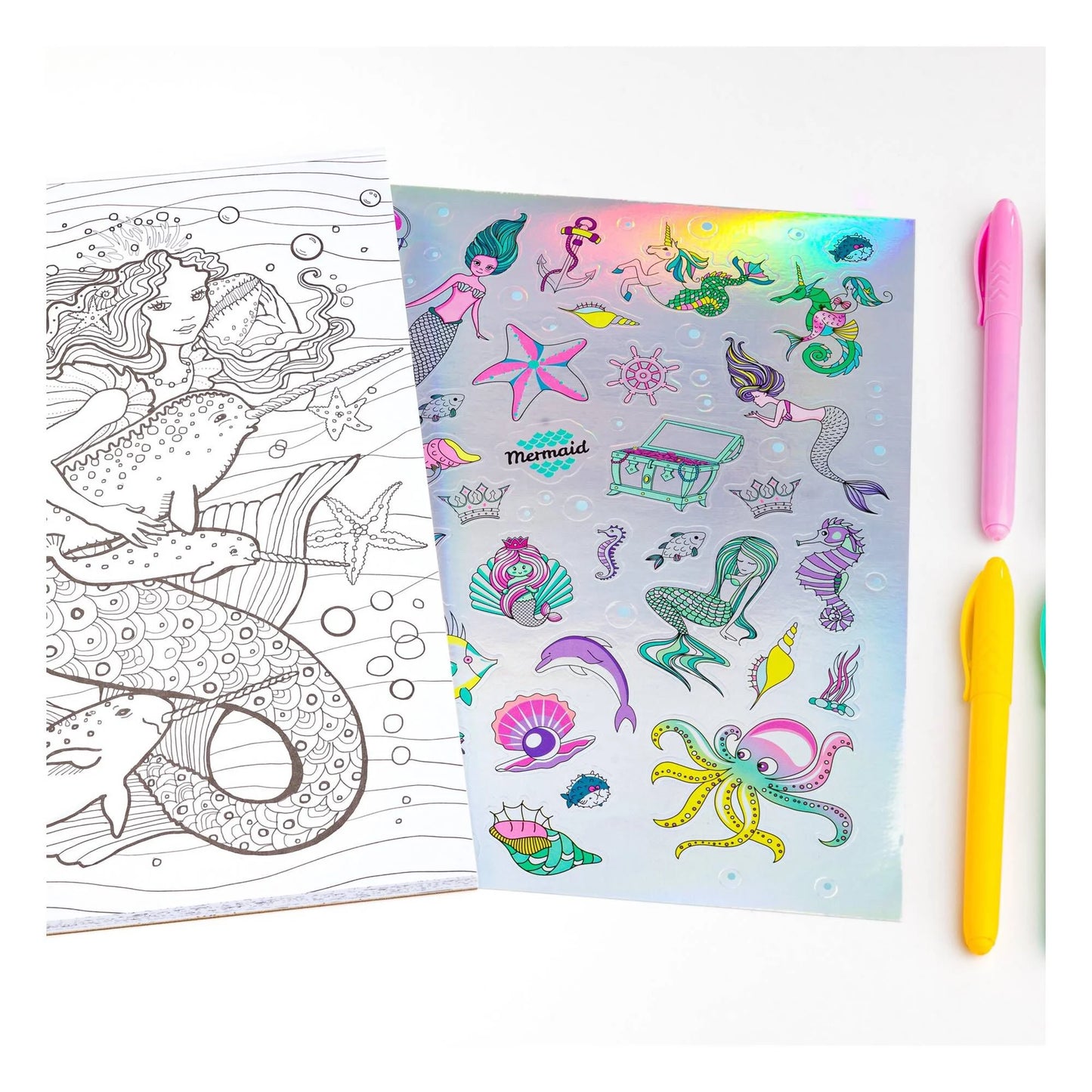 Magical Mermaids Colouring Kit - Anilas UK