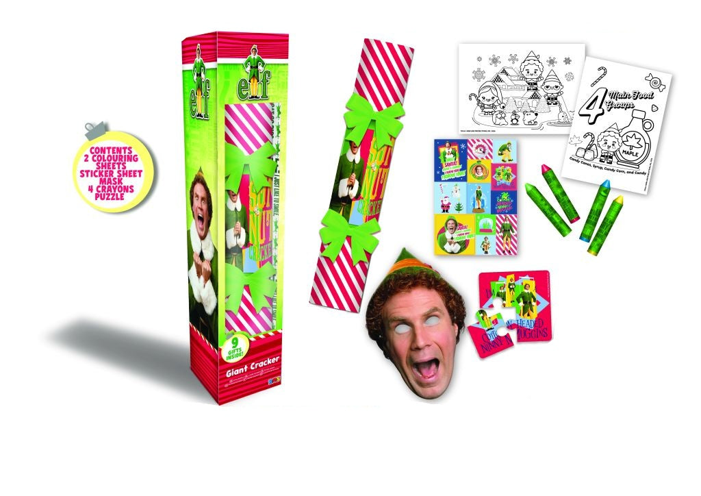 Elf Giant Christmas Cracker 55cm