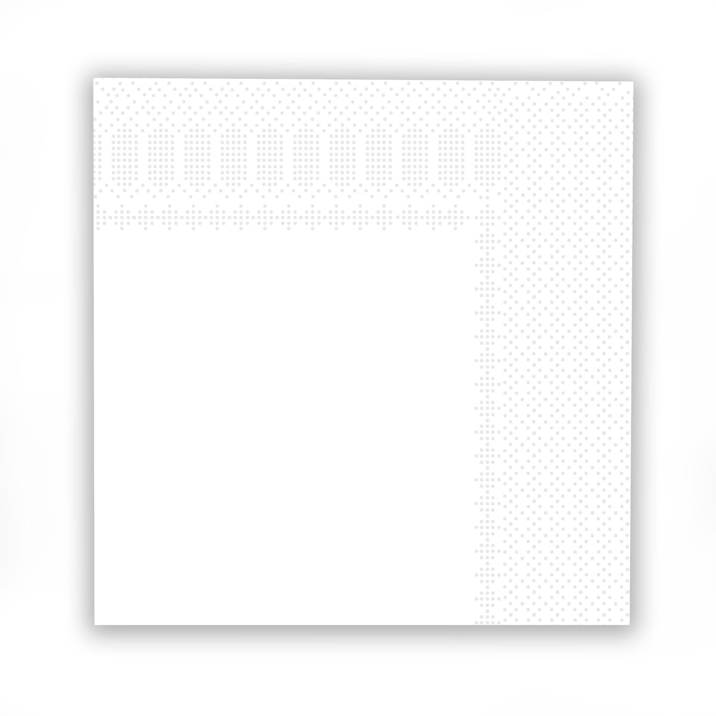 White 2 Ply Napkins (Pack of 16) - Anilas UK