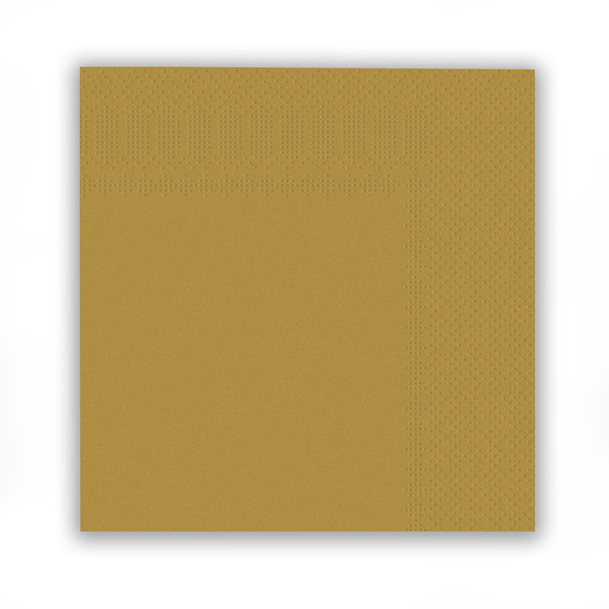 Gold 2 Ply Napkins (Pack of 16) - Anilas UK