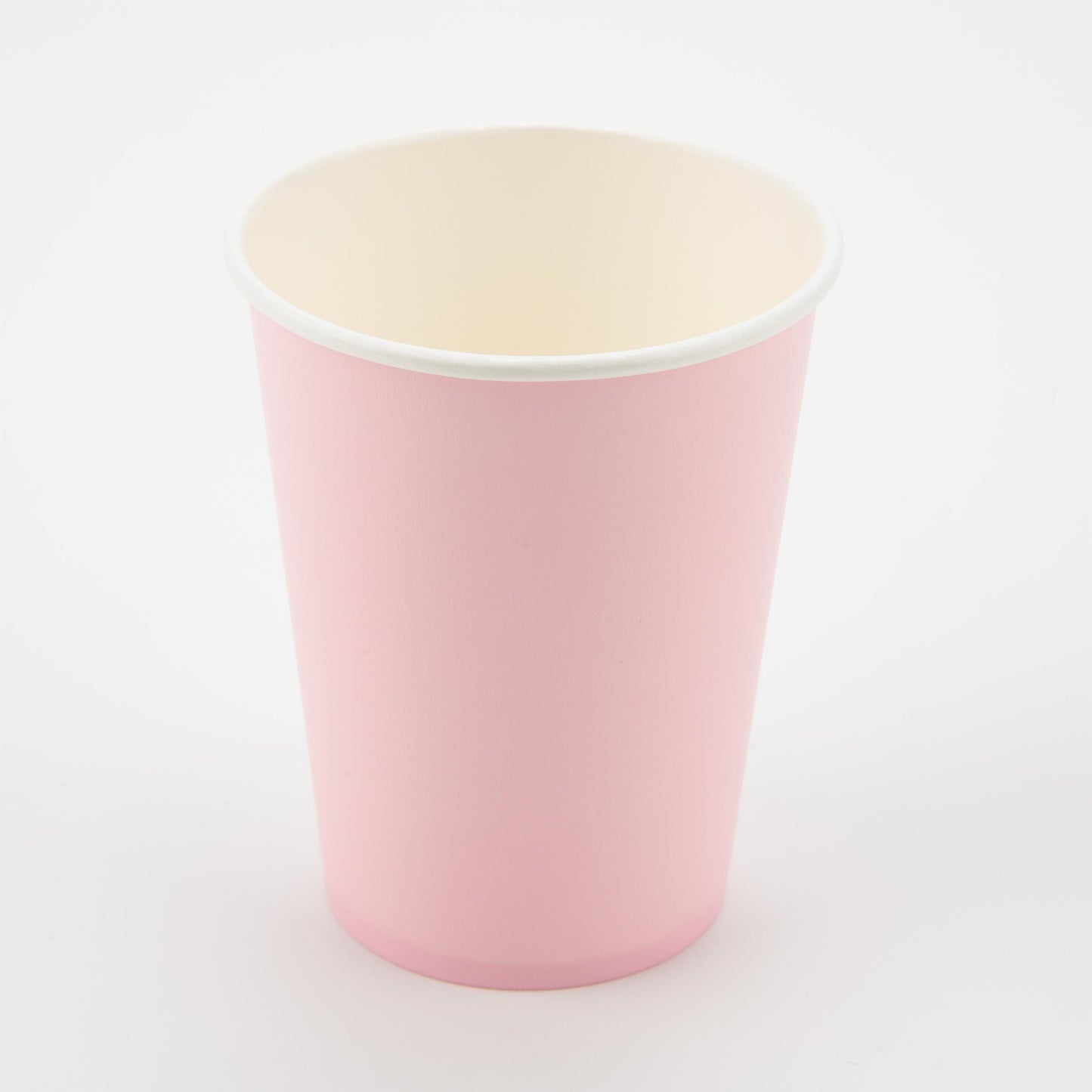 Light Pink Plastic Free Party Paper Cups (Pack of 8) - Anilas UK