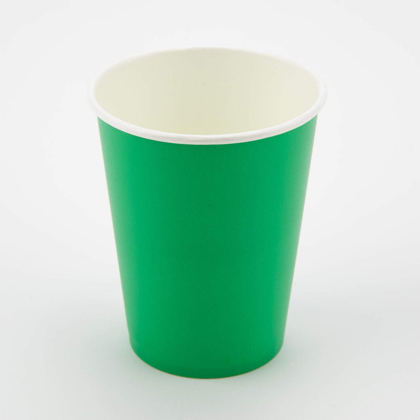 Emerald Green Plastic Free Party Paper Cups (Pack of 8) - Anilas UK