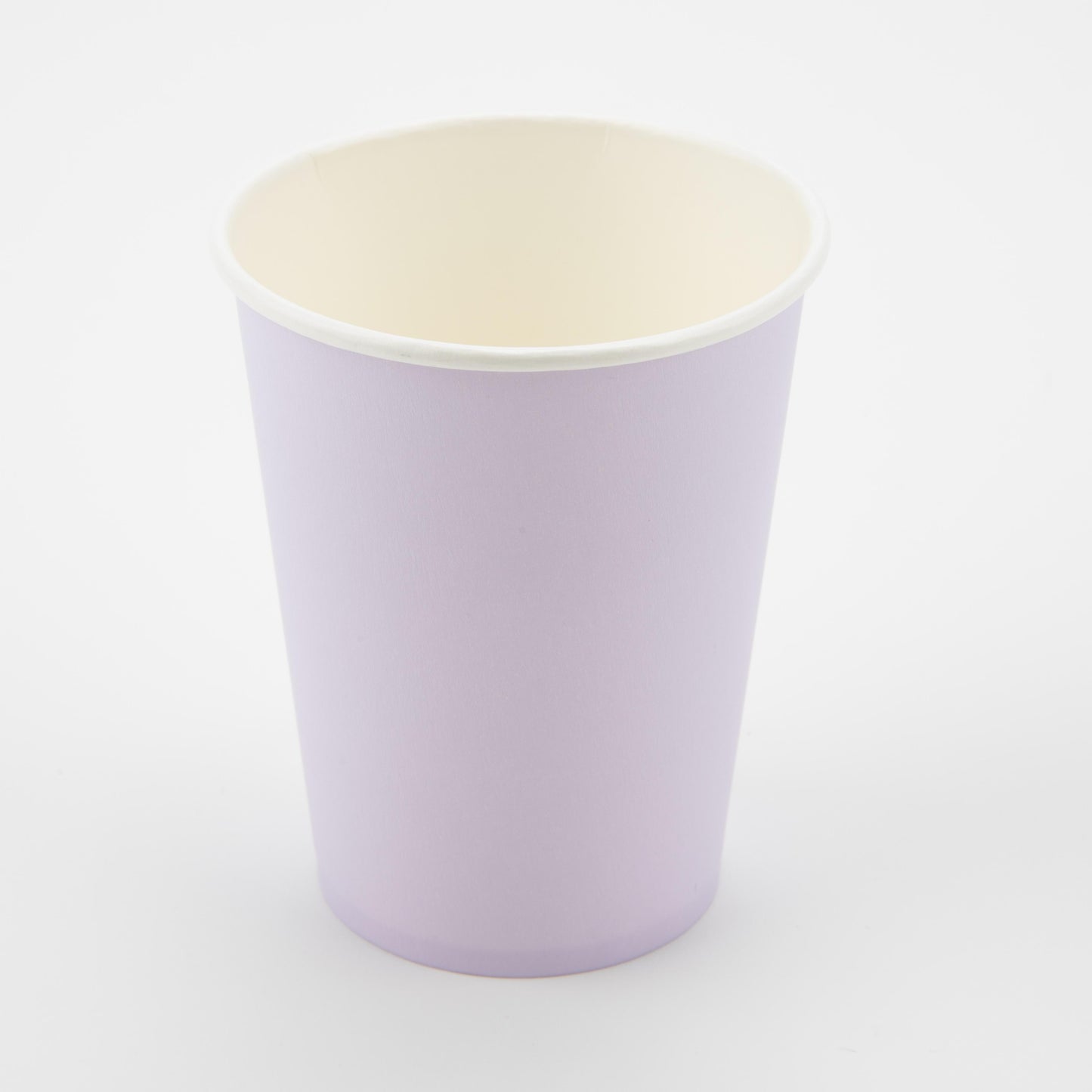 Lavender Plastic Free Party Paper Cups (Pack of 8) - Anilas UK