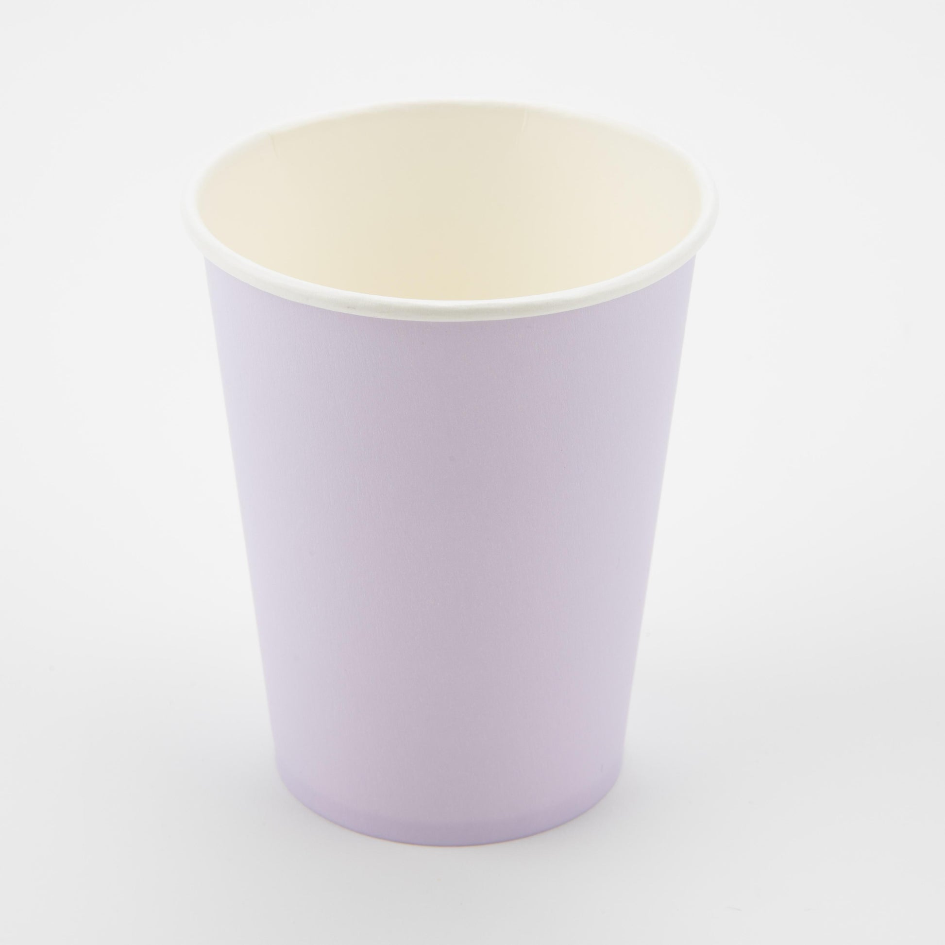 Lavender Plastic Free Party Paper Cups (Pack of 8) - Anilas UK