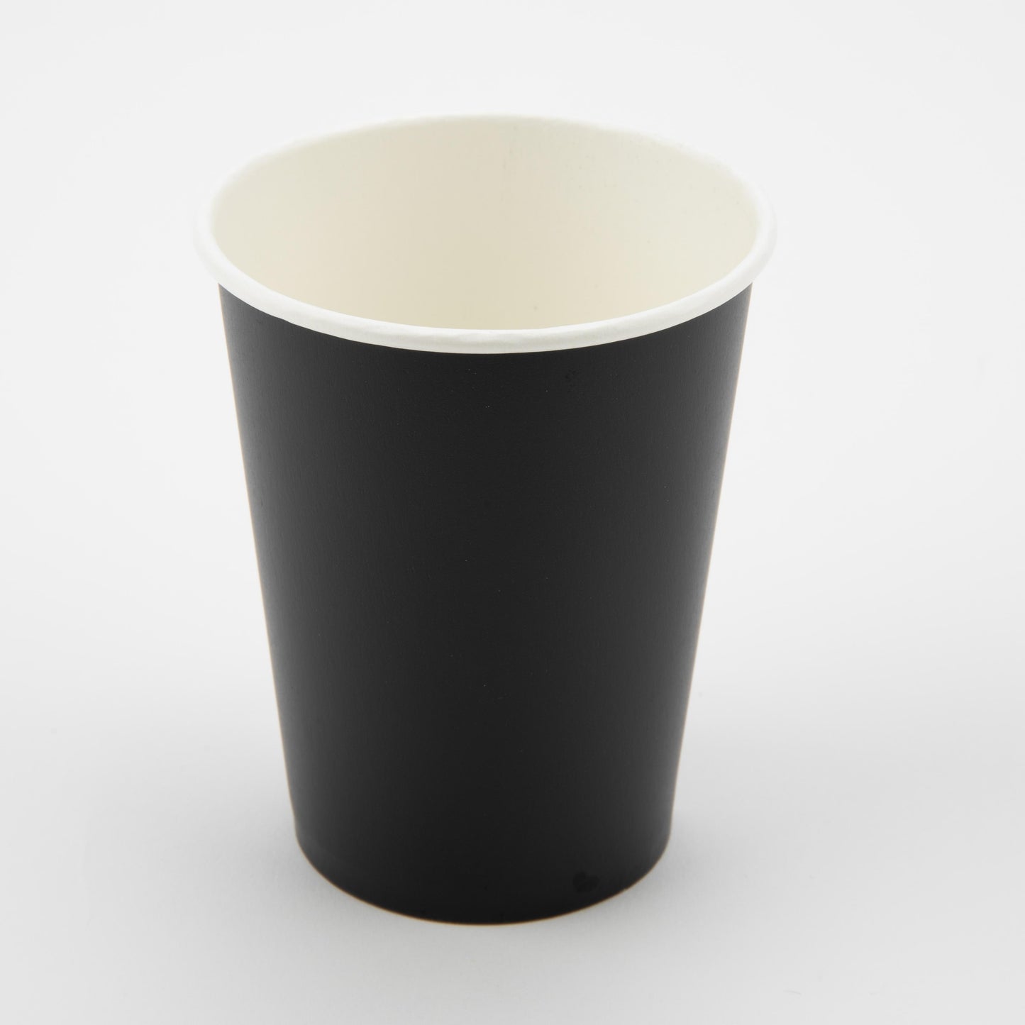 Black Plastic Free Party Paper Cups (Pack of 8) - Anilas UK