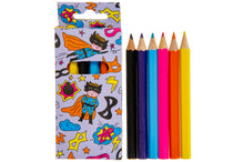 Superhero Themed Mini Colouring Pencils - Anilas UK