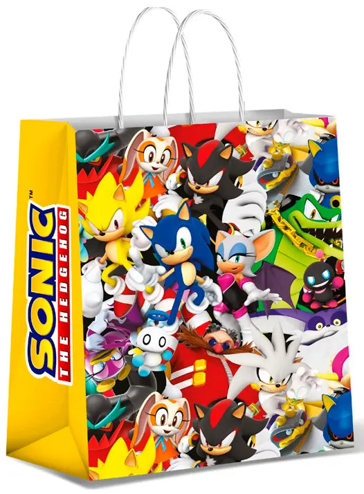 Sonic Medium Paper Party Bag - Anilas UK