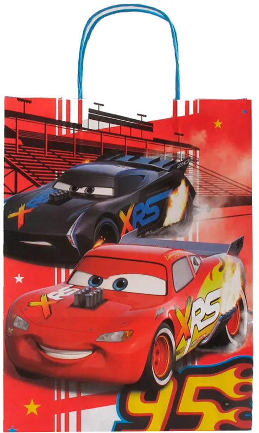 Disney Cars Large Paper Party Bag - Anilas UK