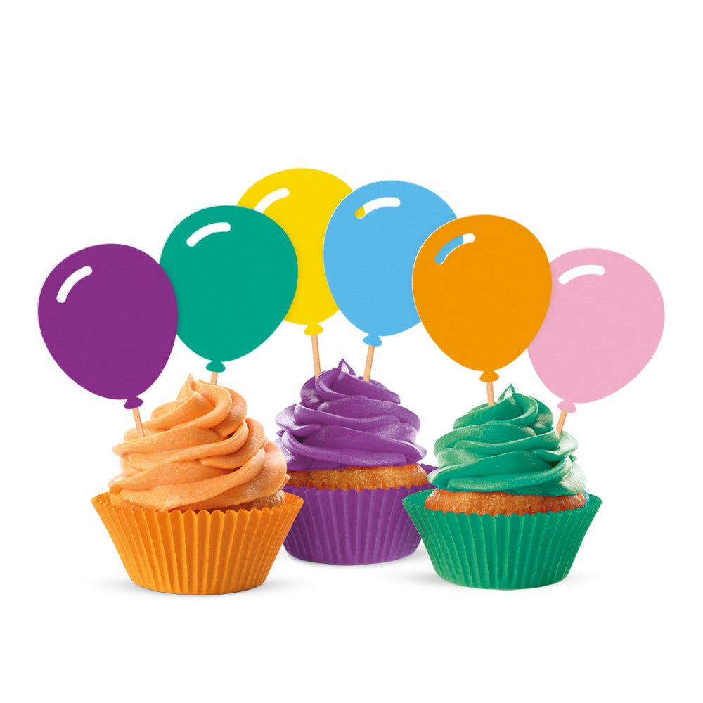 Pop Party Cake Picks (12 pieces)