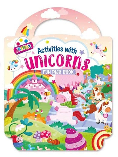 Activities with Unicorns Fun Play Book - Anilas UK