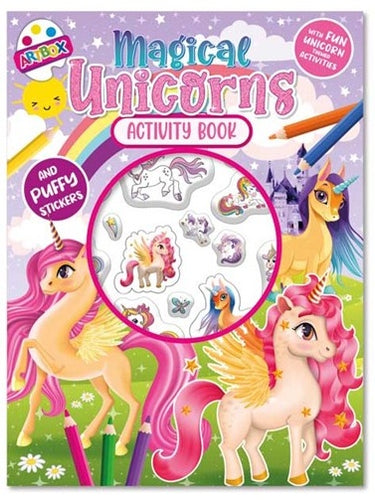 Magical Unicorns Activity Book - Anilas UK