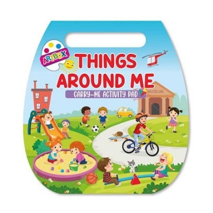 Things Around Me Carry-Me Activity Pad - Anilas UK