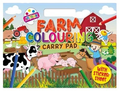 Farm Colouring Carry Pad - Anilas UK