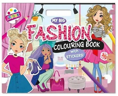 My Big Fashion Colouring Book - Anilas UK