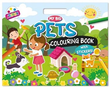 My Big Pets Colouring Book - Anilas UK