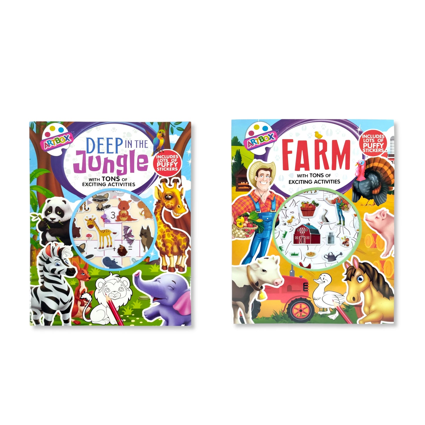 My First Colouring Books -4 assorted designs - Anilas UK