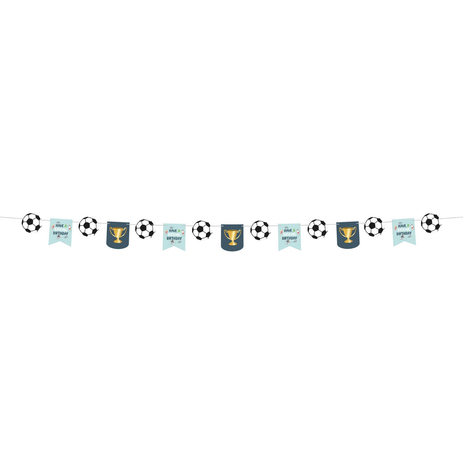 Fantastic Football "Happy Birthday" Banner - Anilas UK