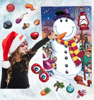 
              Christmas Stick the Nose on the Snowman Party Game - Anilas UK
            