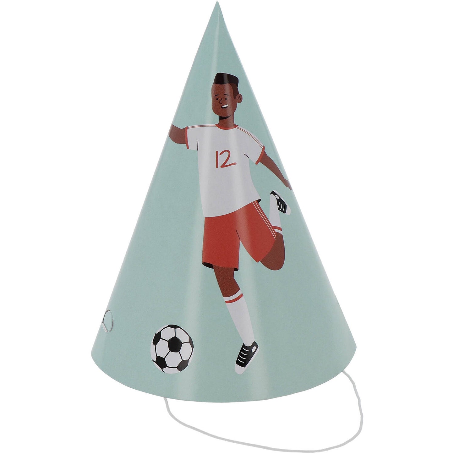 New Party Hats - Fantastic Football (6 pieces) - Anilas UK
