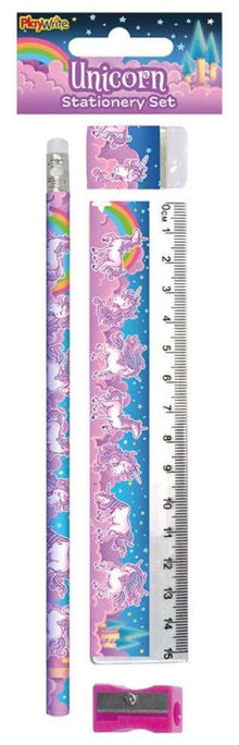 Unicorn Four Piece Stationery Set - Anilas UK