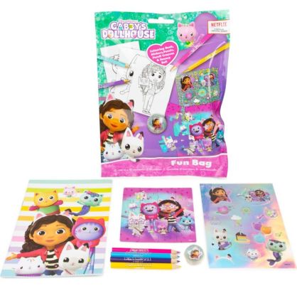 Gabby's Dollhouse themed 12 Party Bags with Fillers - Anilas UK