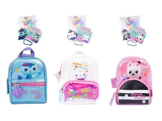 Gabby's Dollhouse Mini Backpack - 3 Different Styles