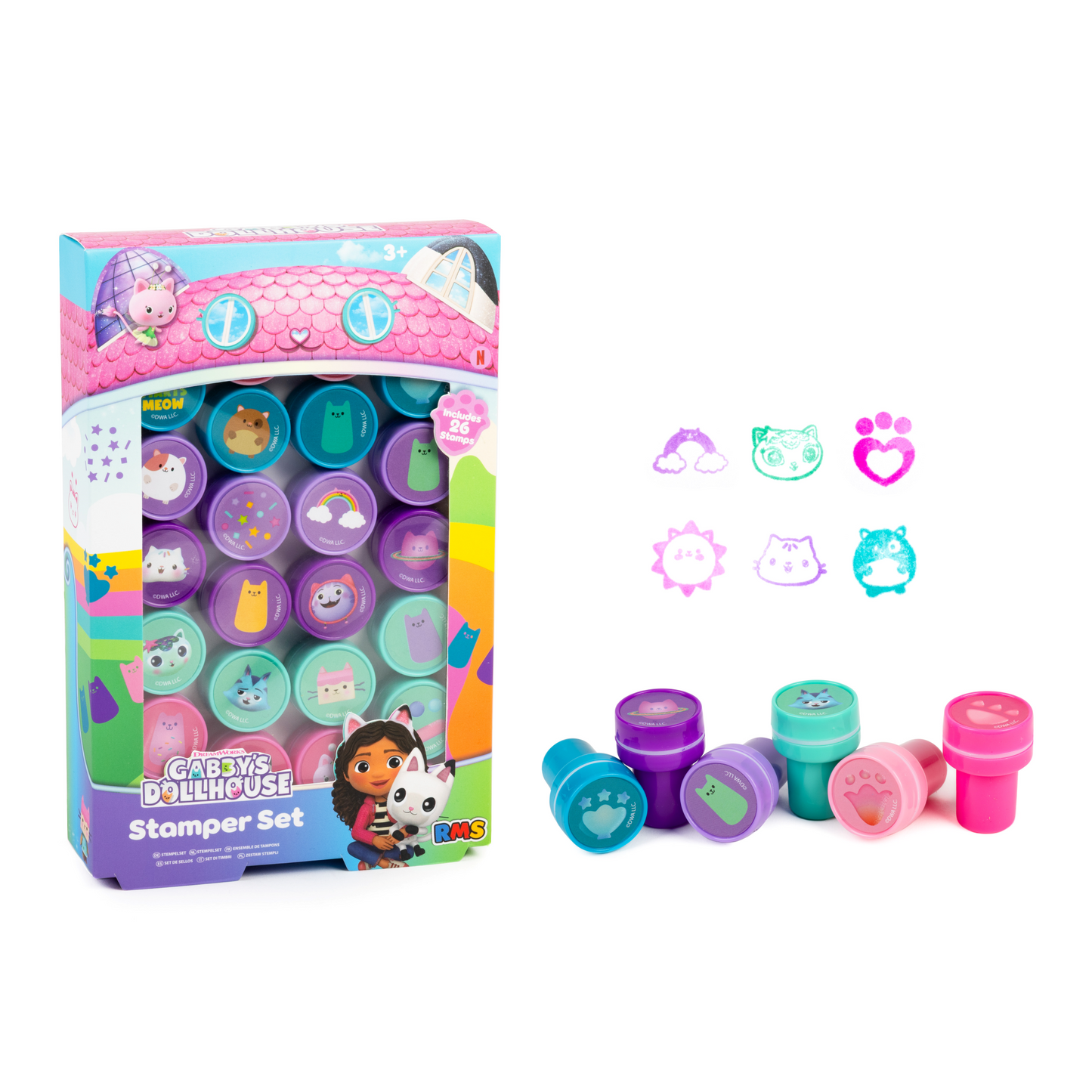 Gabby's Dollhouse Stampers Set of 26