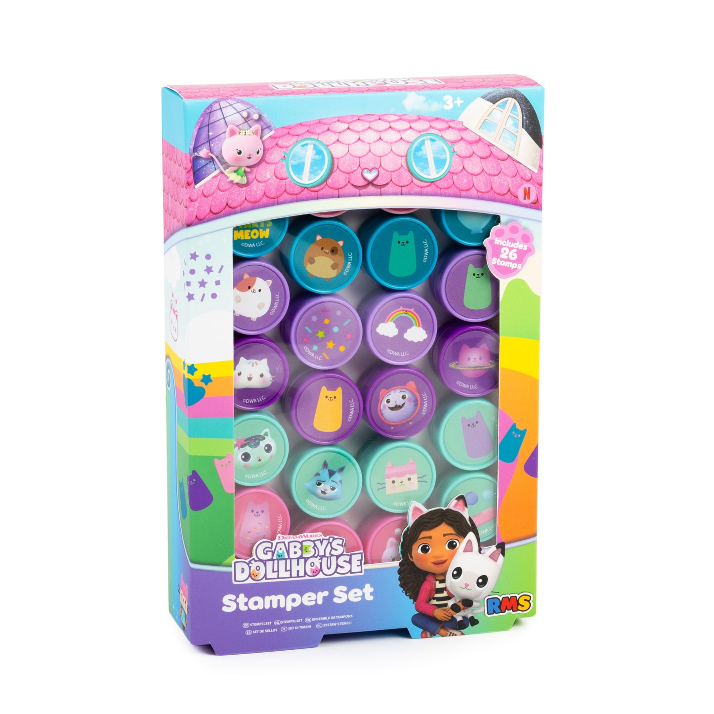 Gabby's Dollhouse Stampers Set of 26